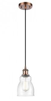 Ellery - 1 Light - 5 inch - Antique Copper - Cord hung - Mini Pendant (3442|516-1P-AC-G394)