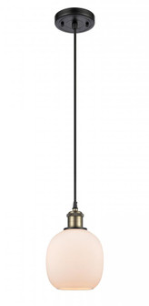 Belfast - 1 Light - 6 inch - Black Antique Brass - Cord hung - Mini Pendant (3442|516-1P-BAB-G101)