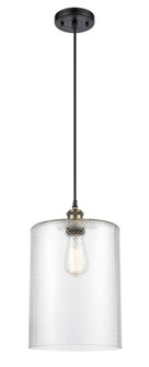 Cobbleskill - 1 Light - 9 inch - Black Antique Brass - Cord hung - Mini Pendant (3442|516-1P-BAB-G112-L)