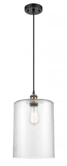 Cobbleskill - 1 Light - 9 inch - Black Antique Brass - Cord hung - Mini Pendant (3442|516-1P-BAB-G112-L-LED)