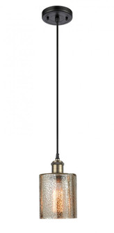 Cobbleskill - 1 Light - 5 inch - Black Antique Brass - Cord hung - Mini Pendant (3442|516-1P-BAB-G116)