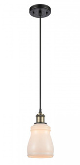 Ellery - 1 Light - 5 inch - Black Antique Brass - Cord hung - Mini Pendant (3442|516-1P-BAB-G391-LED)