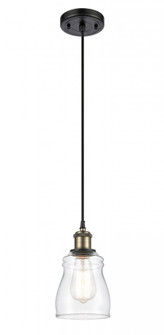 Ellery - 1 Light - 5 inch - Black Antique Brass - Cord hung - Mini Pendant (3442|516-1P-BAB-G392-LED)