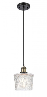 Niagara - 1 Light - 7 inch - Black Antique Brass - Cord hung - Mini Pendant (3442|516-1P-BAB-G402-LED)