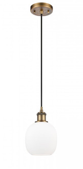 Belfast - 1 Light - 6 inch - Brushed Brass - Cord hung - Mini Pendant (3442|516-1P-BB-G101)