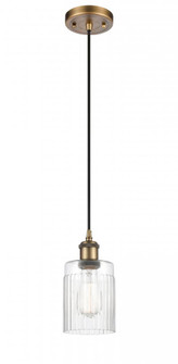 Hadley - 1 Light - 5 inch - Brushed Brass - Cord hung - Mini Pendant (3442|516-1P-BB-G342-LED)