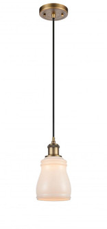 Ellery - 1 Light - 5 inch - Brushed Brass - Cord hung - Mini Pendant (3442|516-1P-BB-G391-LED)