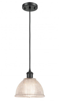 Arietta - 1 Light - 8 inch - Matte Black - Cord hung - Mini Pendant (3442|516-1P-BK-G422-LED)