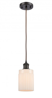 Hadley - 1 Light - 5 inch - Oil Rubbed Bronze - Cord hung - Mini Pendant (3442|516-1P-OB-G341)