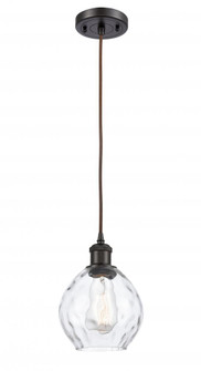 Waverly - 1 Light - 6 inch - Oil Rubbed Bronze - Cord hung - Mini Pendant (3442|516-1P-OB-G362-LED)
