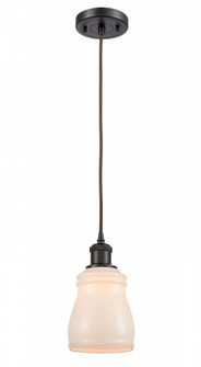Ellery - 1 Light - 5 inch - Oil Rubbed Bronze - Cord hung - Mini Pendant (3442|516-1P-OB-G391)