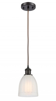 Brookfield - 1 Light - 6 inch - Oil Rubbed Bronze - Cord hung - Mini Pendant (3442|516-1P-OB-G441)
