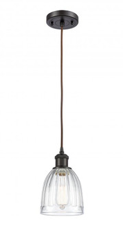 Brookfield - 1 Light - 6 inch - Oil Rubbed Bronze - Cord hung - Mini Pendant (3442|516-1P-OB-G442-LED)