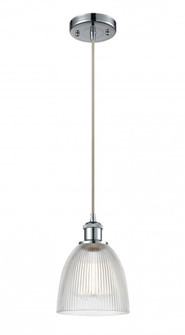 Castile - 1 Light - 6 inch - Polished Chrome - Cord hung - Mini Pendant (3442|516-1P-PC-G382-LED)