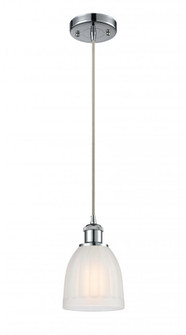 Brookfield - 1 Light - 6 inch - Polished Chrome - Cord hung - Mini Pendant (3442|516-1P-PC-G441-LED)