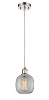 Belfast - 1 Light - 6 inch - Polished Nickel - Cord hung - Mini Pendant (3442|516-1P-PN-G105-LED)