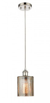 Cobbleskill - 1 Light - 5 inch - Polished Nickel - Cord hung - Mini Pendant (3442|516-1P-PN-G116)