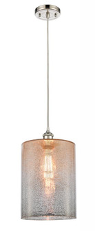 Cobbleskill - 1 Light - 9 inch - Polished Nickel - Cord hung - Mini Pendant (3442|516-1P-PN-G116-L-LED)