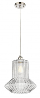 Springwater - 1 Light - 12 inch - Polished Nickel - Cord hung - Mini Pendant (3442|516-1P-PN-G212)