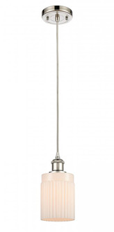 Hadley - 1 Light - 5 inch - Polished Nickel - Cord hung - Mini Pendant (3442|516-1P-PN-G341-LED)