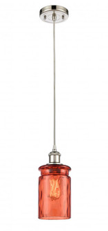 Candor 1 Light Mini Pendant (3442|516-1P-PN-G352-COR)