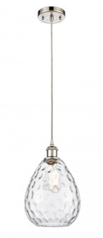 Waverly - 1 Light - 8 inch - Polished Nickel - Cord hung - Mini Pendant (3442|516-1P-PN-G372)