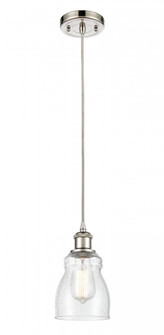 Ellery - 1 Light - 5 inch - Polished Nickel - Cord hung - Mini Pendant (3442|516-1P-PN-G394-LED)