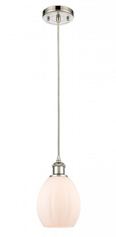 Eaton - 1 Light - 6 inch - Polished Nickel - Cord hung - Mini Pendant (3442|516-1P-PN-G81-LED)