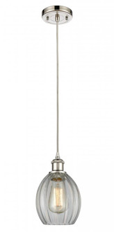 Eaton - 1 Light - 6 inch - Polished Nickel - Cord hung - Mini Pendant (3442|516-1P-PN-G82-LED)