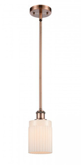 Hadley - 1 Light - 5 inch - Antique Copper - Mini Pendant (3442|516-1S-AC-G341-LED)