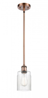 Hadley - 1 Light - 5 inch - Antique Copper - Mini Pendant (3442|516-1S-AC-G342-LED)
