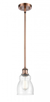 Ellery - 1 Light - 5 inch - Antique Copper - Mini Pendant (3442|516-1S-AC-G394-LED)