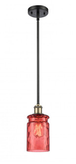Candor Mini Pendant (3442|516-1S-BAB-G352-RD-LED)
