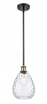Waverly - 1 Light - 8 inch - Black Antique Brass - Mini Pendant (3442|516-1S-BAB-G372)