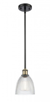 Castile - 1 Light - 6 inch - Black Antique Brass - Mini Pendant (3442|516-1S-BAB-G382-LED)