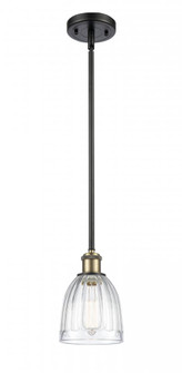 Brookfield - 1 Light - 6 inch - Black Antique Brass - Mini Pendant (3442|516-1S-BAB-G442-LED)