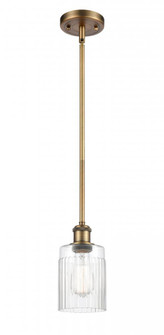 Hadley - 1 Light - 5 inch - Brushed Brass - Mini Pendant (3442|516-1S-BB-G342-LED)