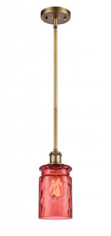 Candor Mini Pendant (3442|516-1S-BB-G352-RD)