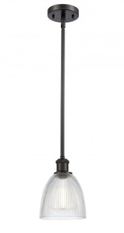 Castile - 1 Light - 6 inch - Oil Rubbed Bronze - Mini Pendant (3442|516-1S-OB-G382-LED)