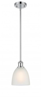 Castile - 1 Light - 6 inch - Polished Chrome - Mini Pendant (3442|516-1S-PC-G381-LED)