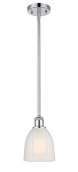 Brookfield - 1 Light - 6 inch - Polished Chrome - Mini Pendant (3442|516-1S-PC-G441-LED)