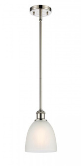 Castile - 1 Light - 6 inch - Polished Nickel - Mini Pendant (3442|516-1S-PN-G381-LED)