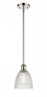 Castile - 1 Light - 6 inch - Polished Nickel - Mini Pendant (3442|516-1S-PN-G382)