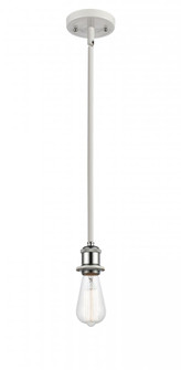 Bare Bulb - 1 Light - 5 inch - White Polished Chrome - Mini Pendant (3442|516-1S-WPC)