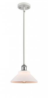 Orwell - 1 Light - 8 inch - White Polished Chrome - Mini Pendant (3442|516-1S-WPC-G131)