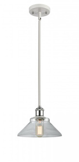 Orwell - 1 Light - 8 inch - White Polished Chrome - Mini Pendant (3442|516-1S-WPC-G132)