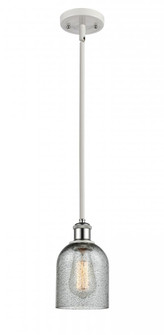 Caledonia - 1 Light - 5 inch - White Polished Chrome - Mini Pendant (3442|516-1S-WPC-G257)