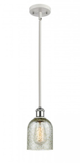Caledonia - 1 Light - 5 inch - White Polished Chrome - Mini Pendant (3442|516-1S-WPC-G259)