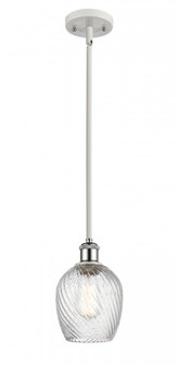 Salina - 1 Light - 6 inch - White Polished Chrome - Mini Pendant (3442|516-1S-WPC-G292-LED)