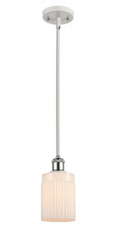 Hadley - 1 Light - 5 inch - White Polished Chrome - Mini Pendant (3442|516-1S-WPC-G341-LED)